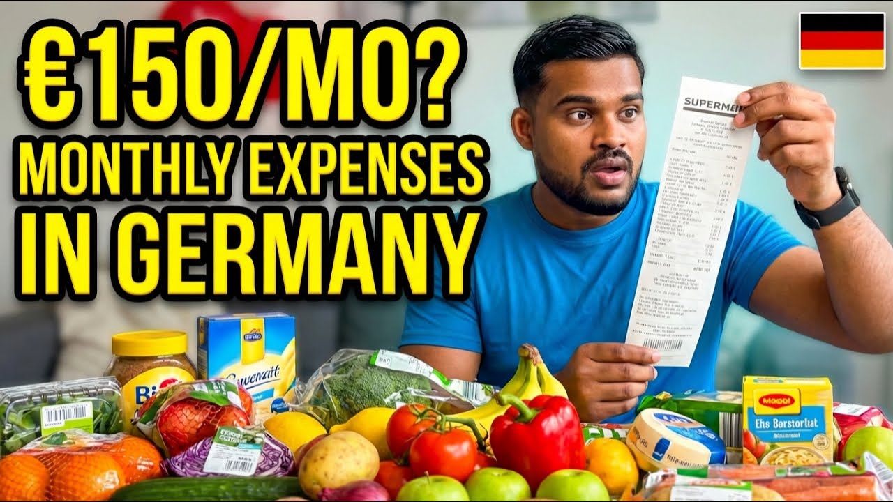 Cost of Living in Germany: My Monthly Grocery Expenses 🛒 | Kannada Vlog