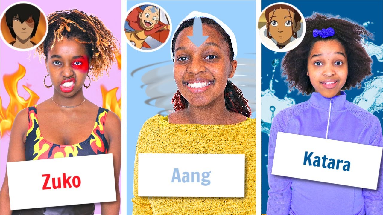 Dressing Like AVATAR THE LAST AIRBENDER CHARACTERS For A Day  -Onyx Life