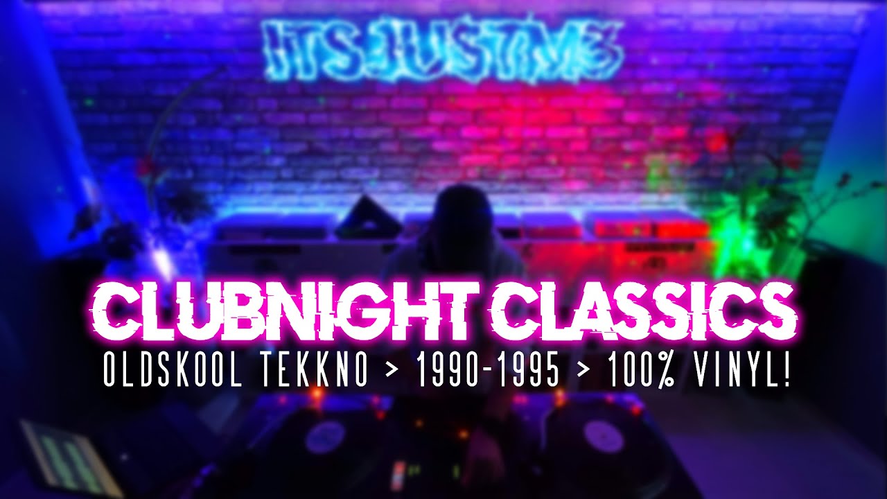 ⏪REWIND #1 | VINYL ONLY |  Oldschool Techno 1990-1995 | HR3 CLUBNIGHT Classics