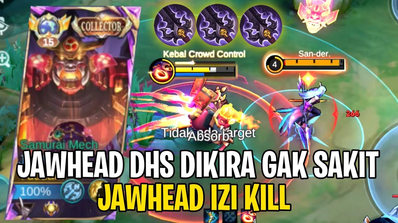 Item Jawhead Yg Jarang Digunakan Padahal Damagenya Rusak - Top Global Jawhead - Mlbb