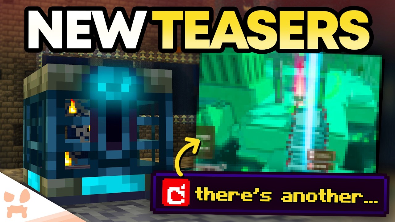 ПОДОЖДИТЕ... В MINECRAFT ДЕЙСТВИТЕЛЬНО ПЯТЬ ИЗМЕРЕНИЙ?! ТИЗЕРЫ VANILLA SIFT + DEEP DARK VAULT!