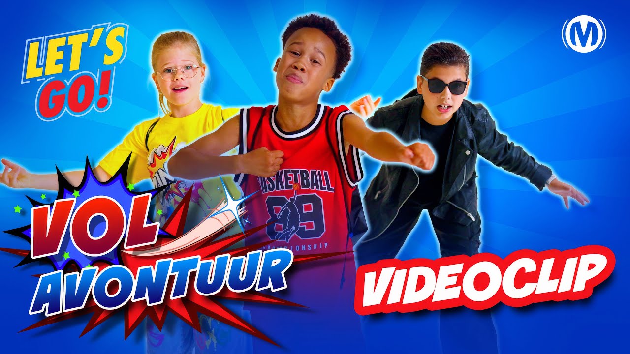VOL AVONTUUR (Let's Go!) // Officiele Videoclip // Kinderboekenweek 2025