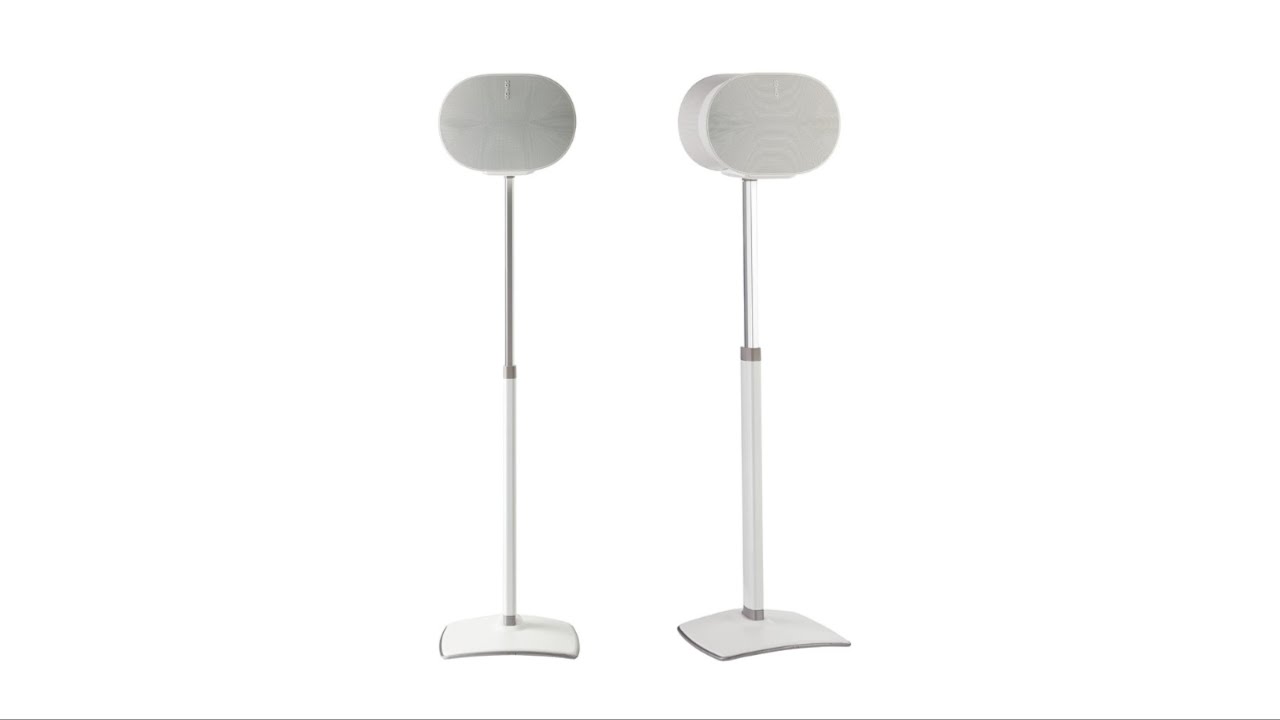 Review: Sanus Adjustable Speaker Stands for Sonos Era 300 &ndash; White, Height & Cable Management