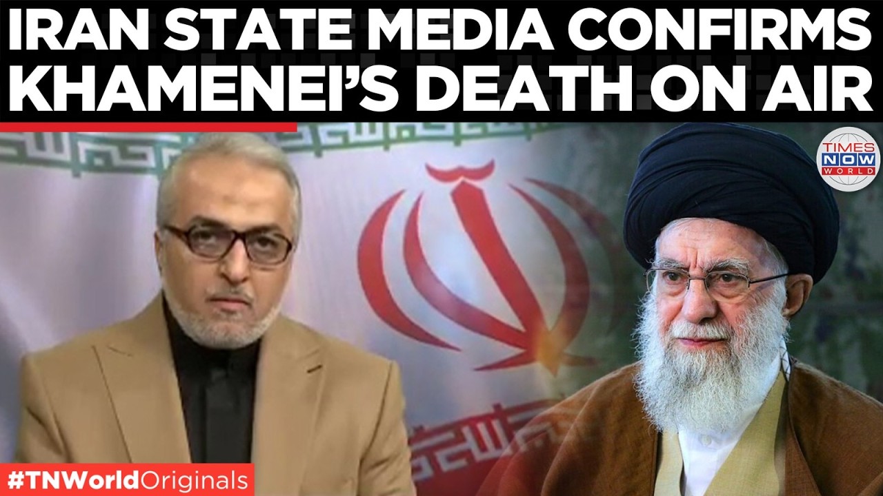 BREAKING: IRAN SUPREME LEADER Khamenei Killed in US Strike, State Media Confirms