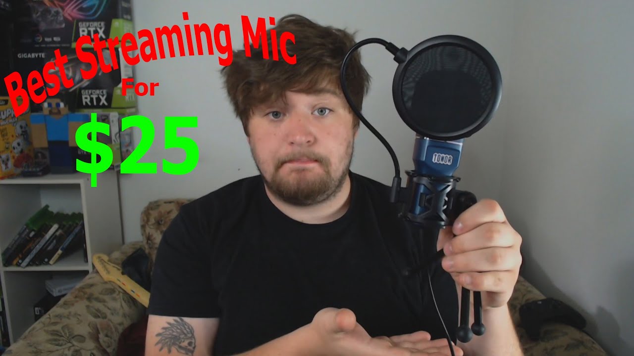 Best Streaming Mic $30!?!?! Tonor Tc777 Review!!!