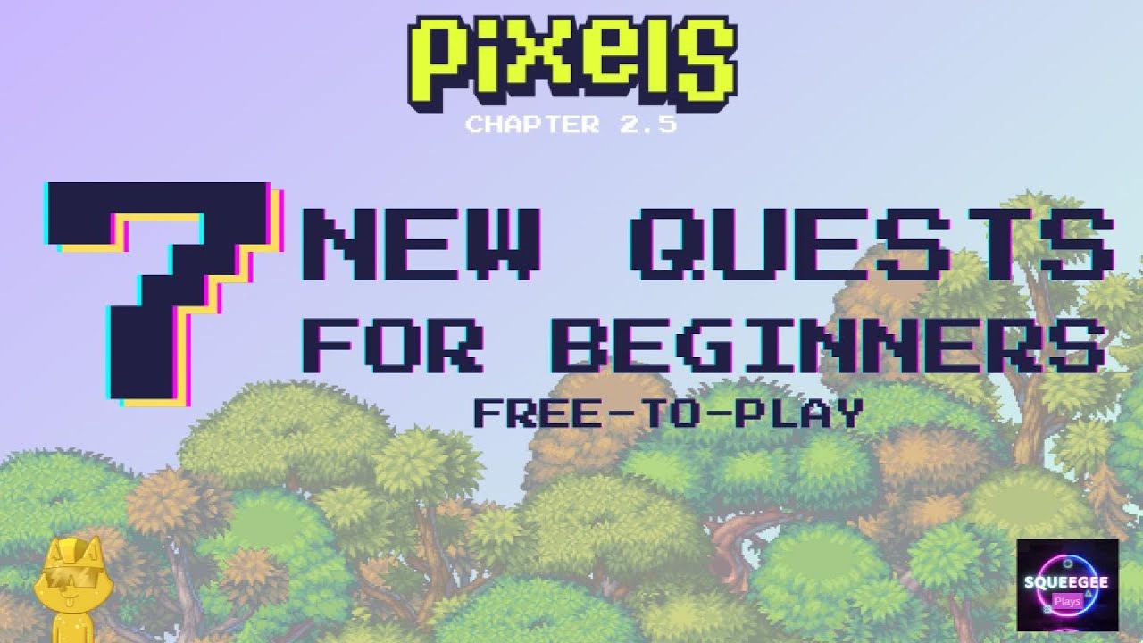 PIXELS︱✅ 7 NEW QUESTS FOR BEGINNERS︱❓REPUTATION QUESTS
