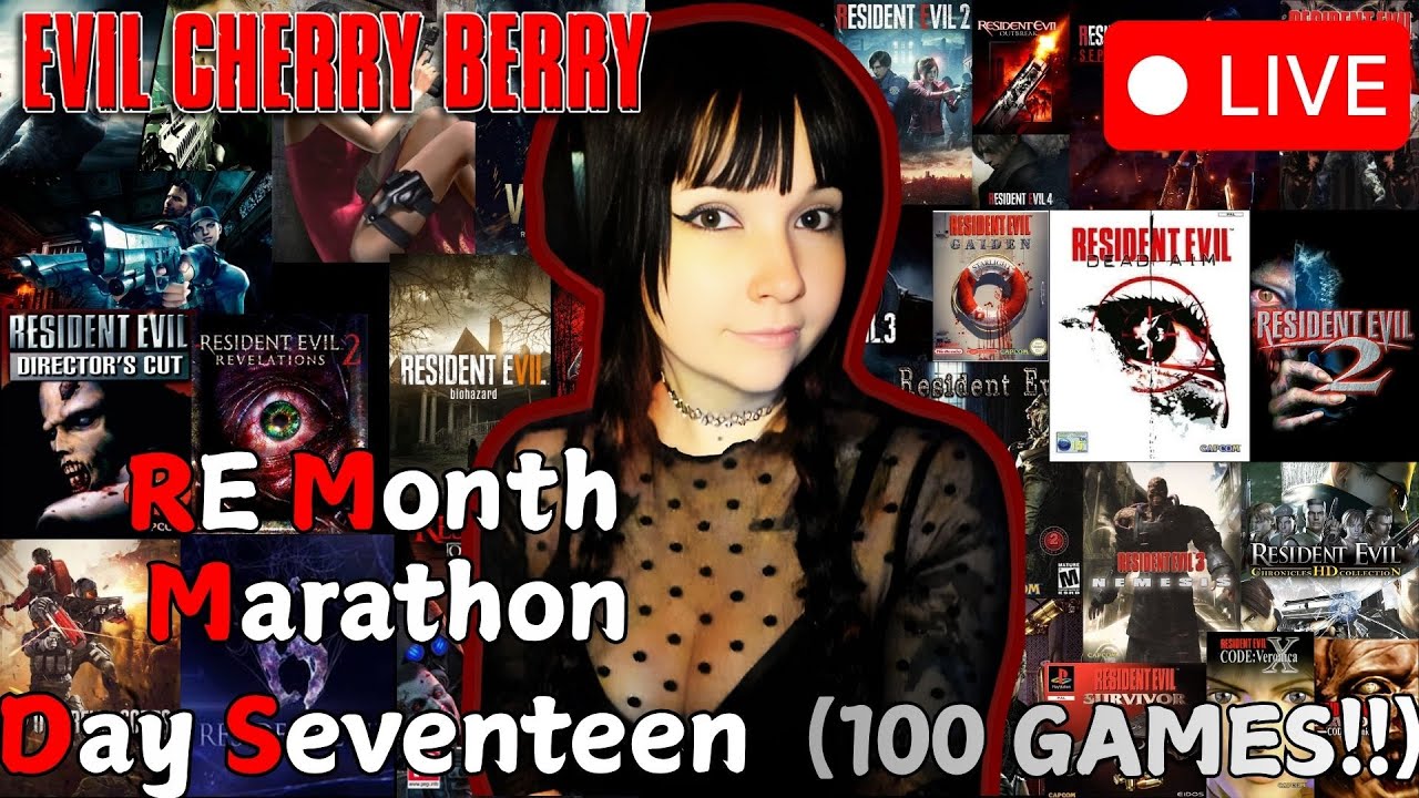 100 GAME Resident Evil SPEEDRUN Marathon! | Day 17!