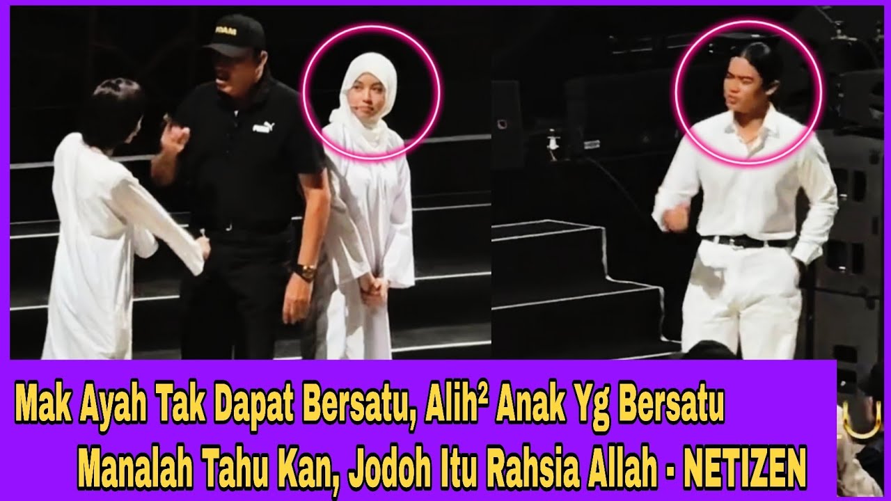 Sketsa Anak Erra Fazira, Engku Aleesya Dan Anak Datuk Awie, Ahmad Merah Di Konsert Sembilu😍