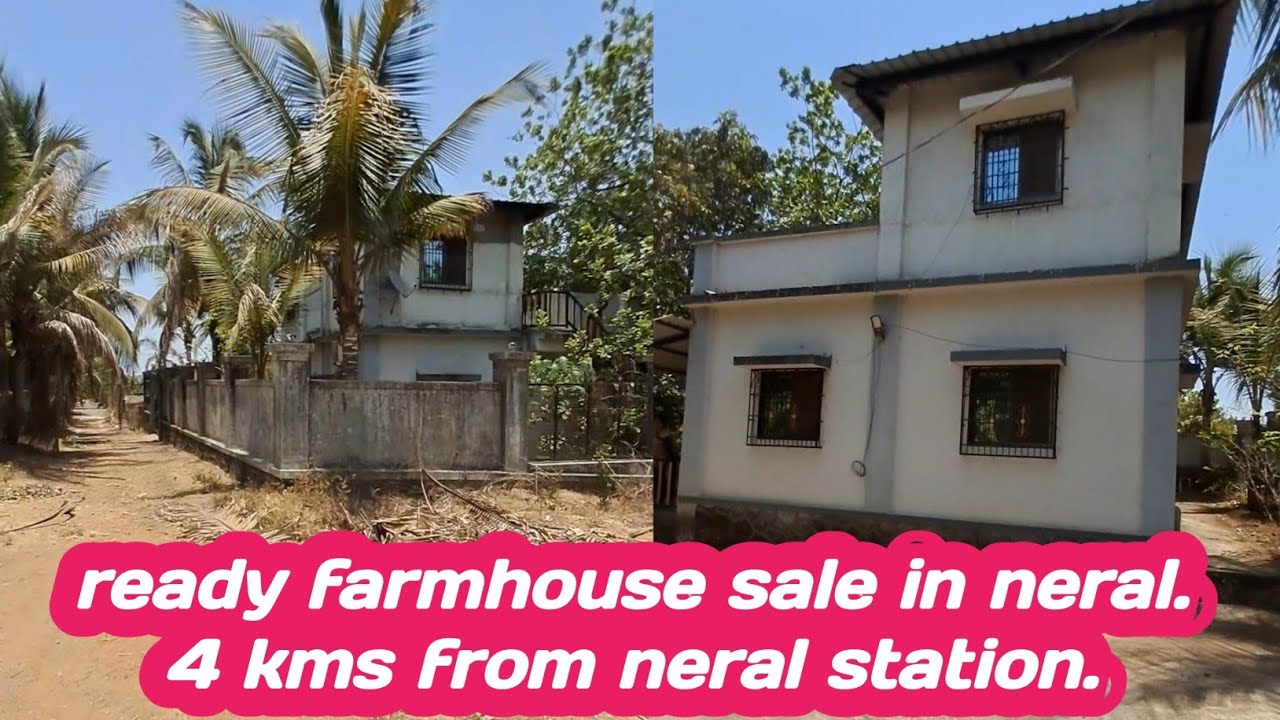 Ready farmhouse sale in neral (matheran). Just 4 kms nerla station. #realestate #home #agriculture