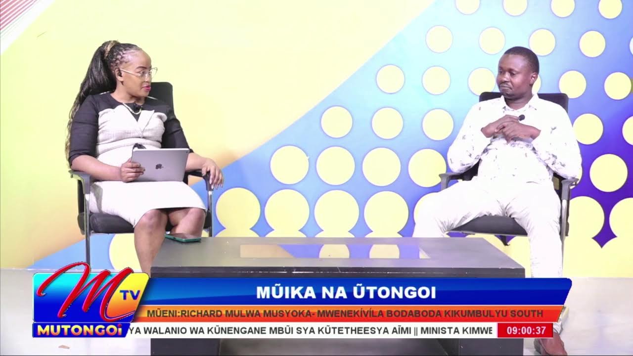 MUIKA NA UTONGOI MUENI: MULWA MUSYOKA - MWEENEKIVILI BODABODA KIKUMBULYU SOUTH