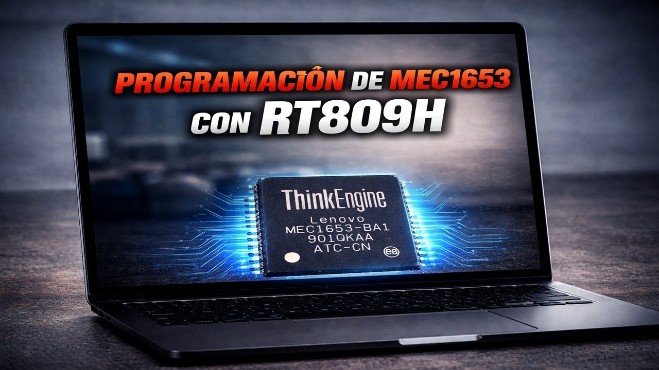 Grabar mec1653 con RT809H