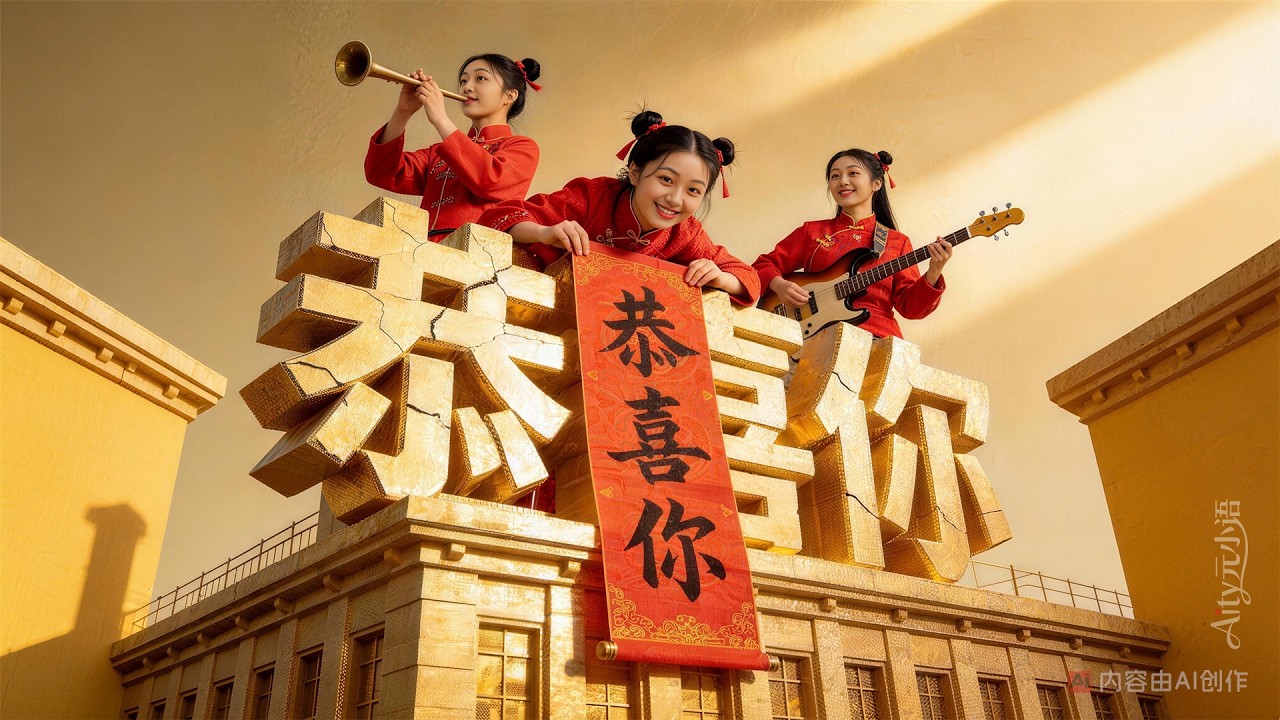 《恭喜你》MV｜新春賀歲歌曲，嗩吶一響，福氣登場#恭喜你 #恭喜你MV #恭喜你發財 #新年歌曲 #賀歲歌曲 #拜年音樂 #春節MV#新年MV #喜慶歌曲 #2026賀歲歌曲 #賀歲新曲 #新年音樂