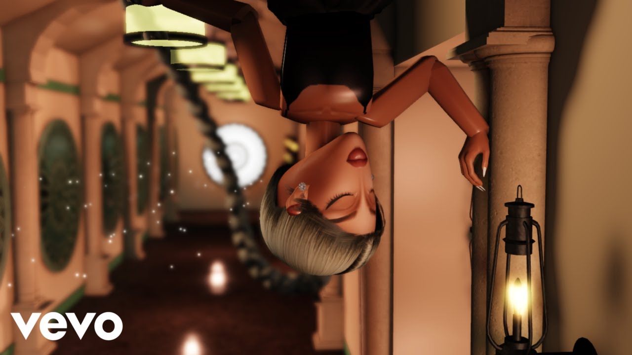 Ariana Grande - no tears left to cry [ROBLOX MV]