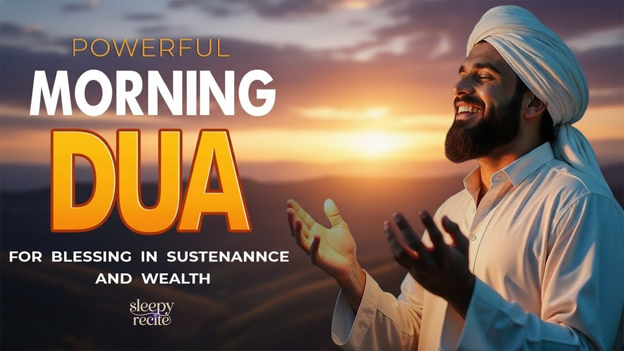 The Most Powerful DUA for Friday 🔑 | Jumuah Blessings of Rizq & Forgiveness | Sleepy Recite