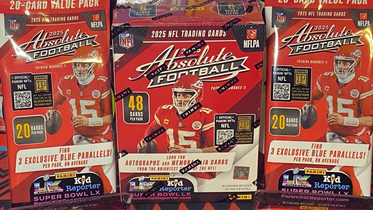 ▶️ #nfl 2025 PANINI ABSOLUTE FOOTBALL #sportscards #football #panini #footballcards