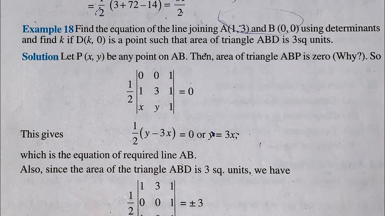 EX 4.3 EXAMPLE 17 & 18 SOLUTIONS OF DETERMINANTS NCERT CHAPTER 4 FOR CLASS 12 TH