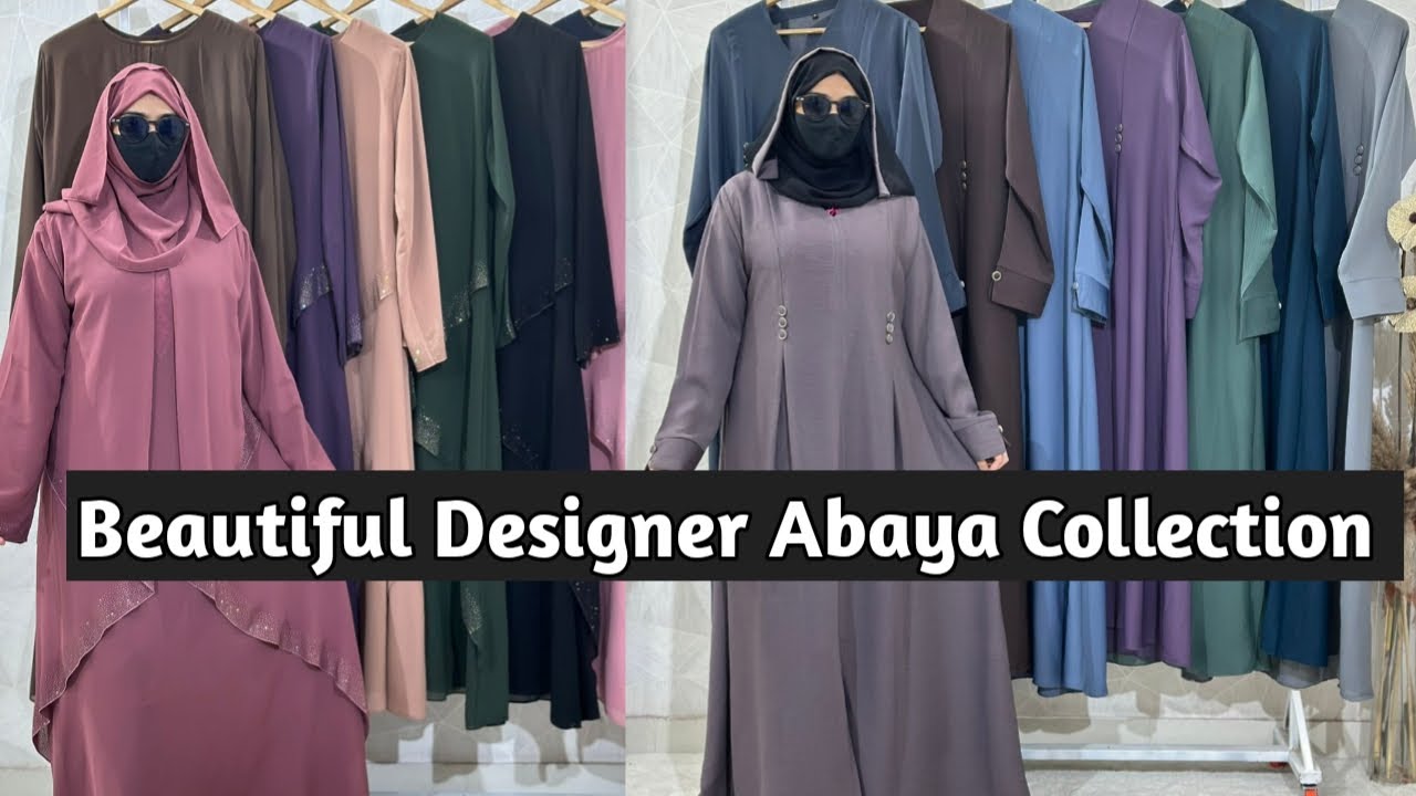 BEAUTIFUL DESIGNER  ABAYAS FOR 2025 Available at Modest Garments Hub