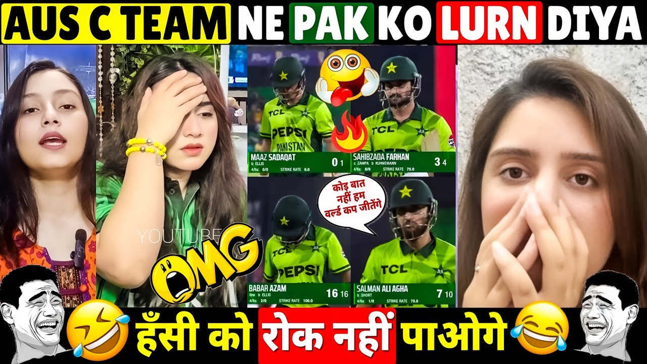 🤣 AUSTRALIA C TEAM DESTROYS PAKISTAN! 😂 PAK MEDIA CRYING OVER EMBARRASSING LOSS 🤣 PAK VS AUS