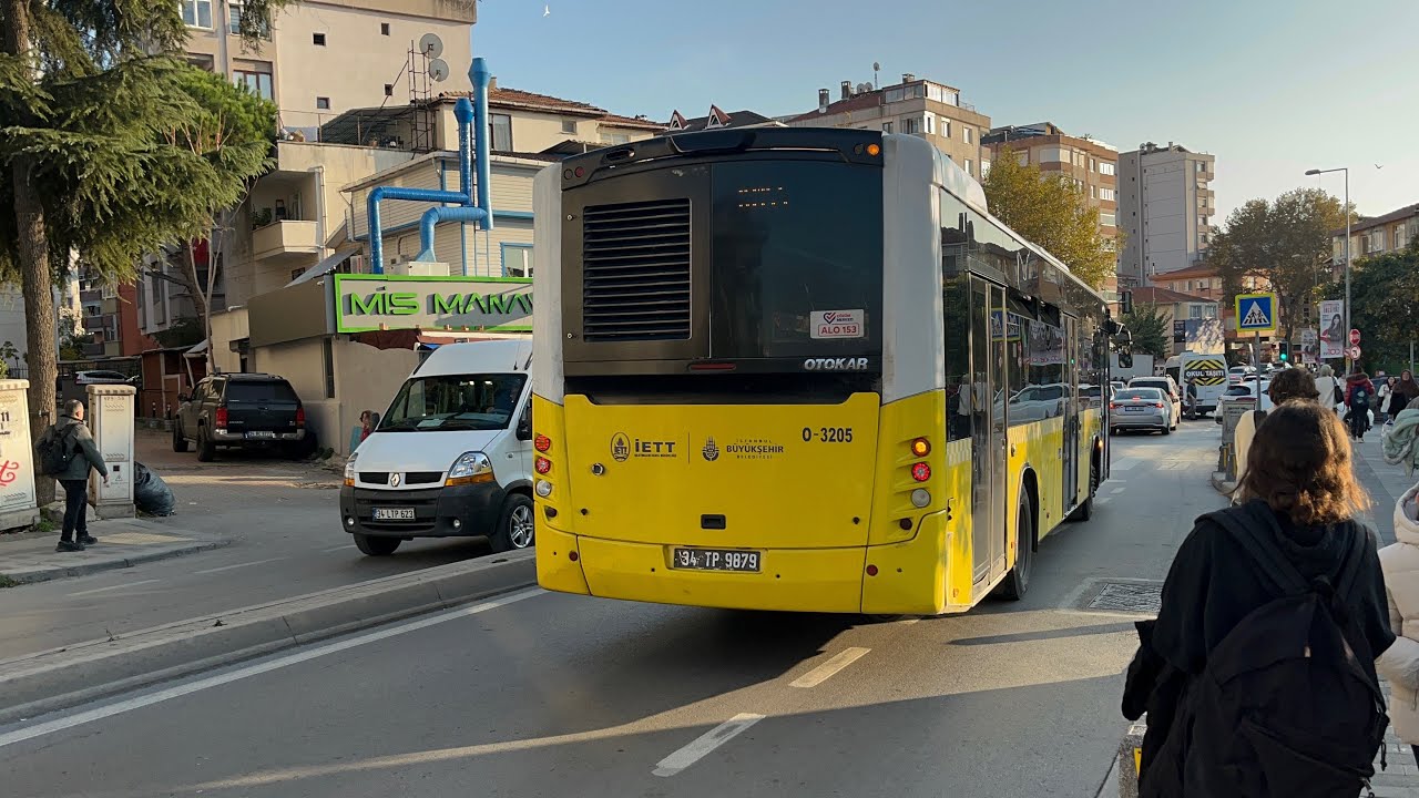 İstanbul | KM44 ile Üniversite Kavşağı - Nish Adalar Sitesi - Mehmet Akif Arası Otobüsle Seyahat