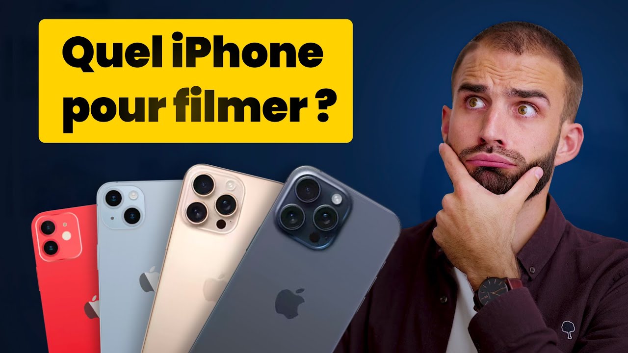 Quel iPhone pour filmer comme un pro en 2025 ? (tous budgets)