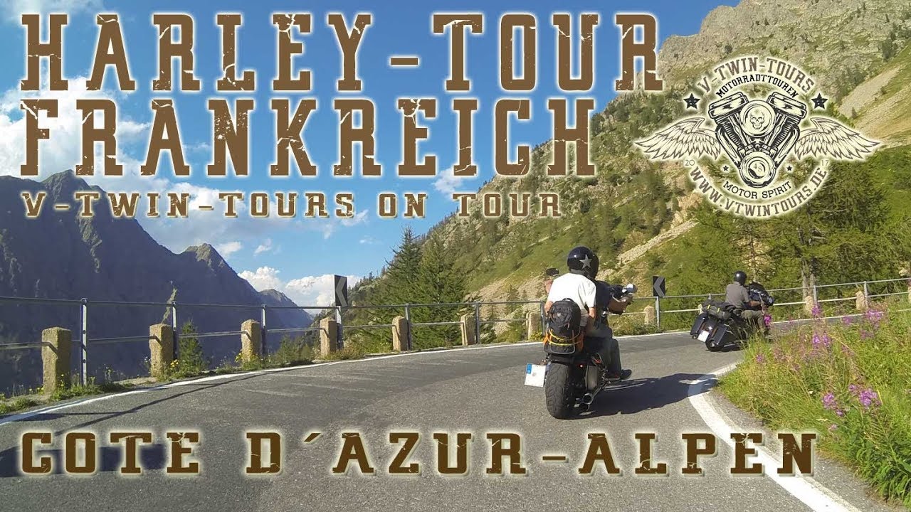 Mit der Harley durch Frankreich