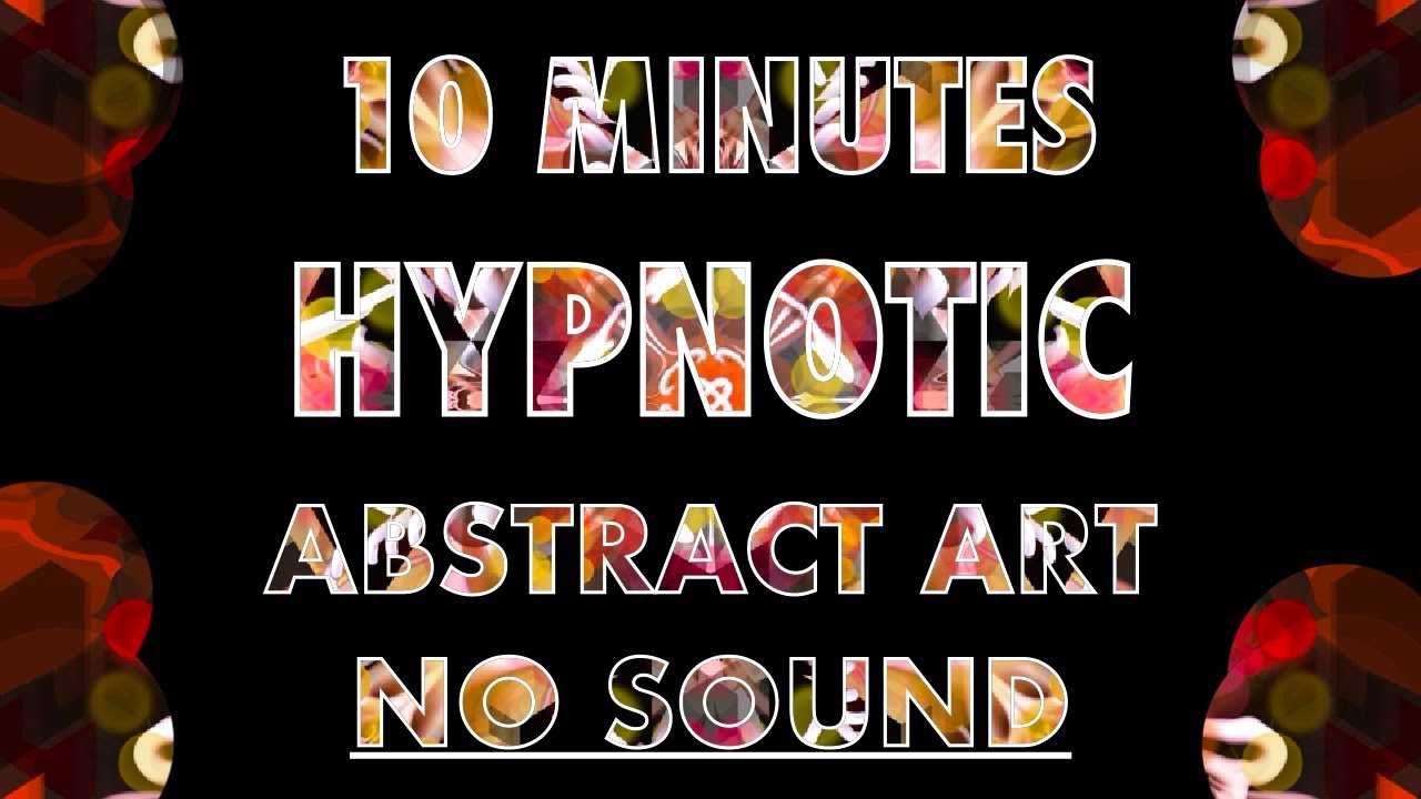 🌀 Meditate for 10 Minutes | Abstract Hypnotic Art | Relaxing Visual Effects [No Sound] 🌀