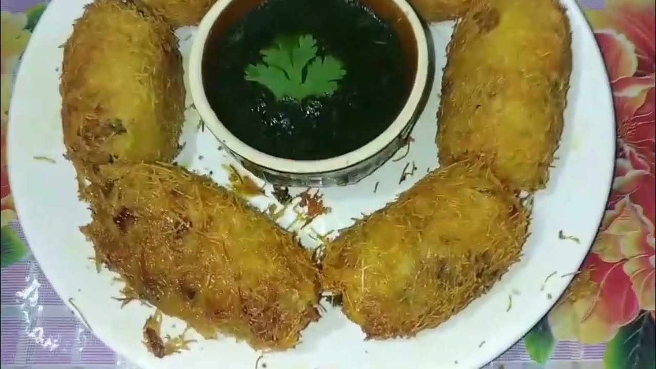 Crispy Potato Roll |Crispy Potato Rolls |Potato Snack Recipe For Iftar Ramzan Special❤@Salma.Khan786