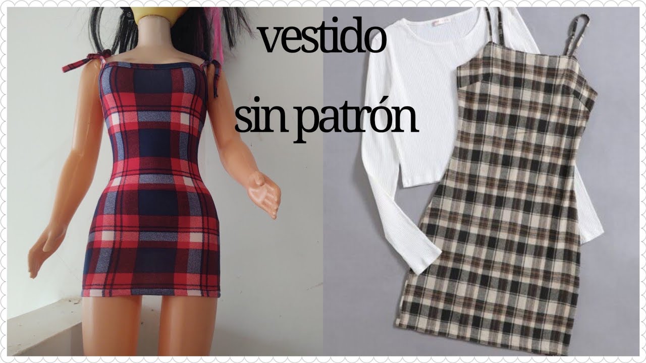 hermoso vestido básico juvenil#fácil# rápido sin patrónes