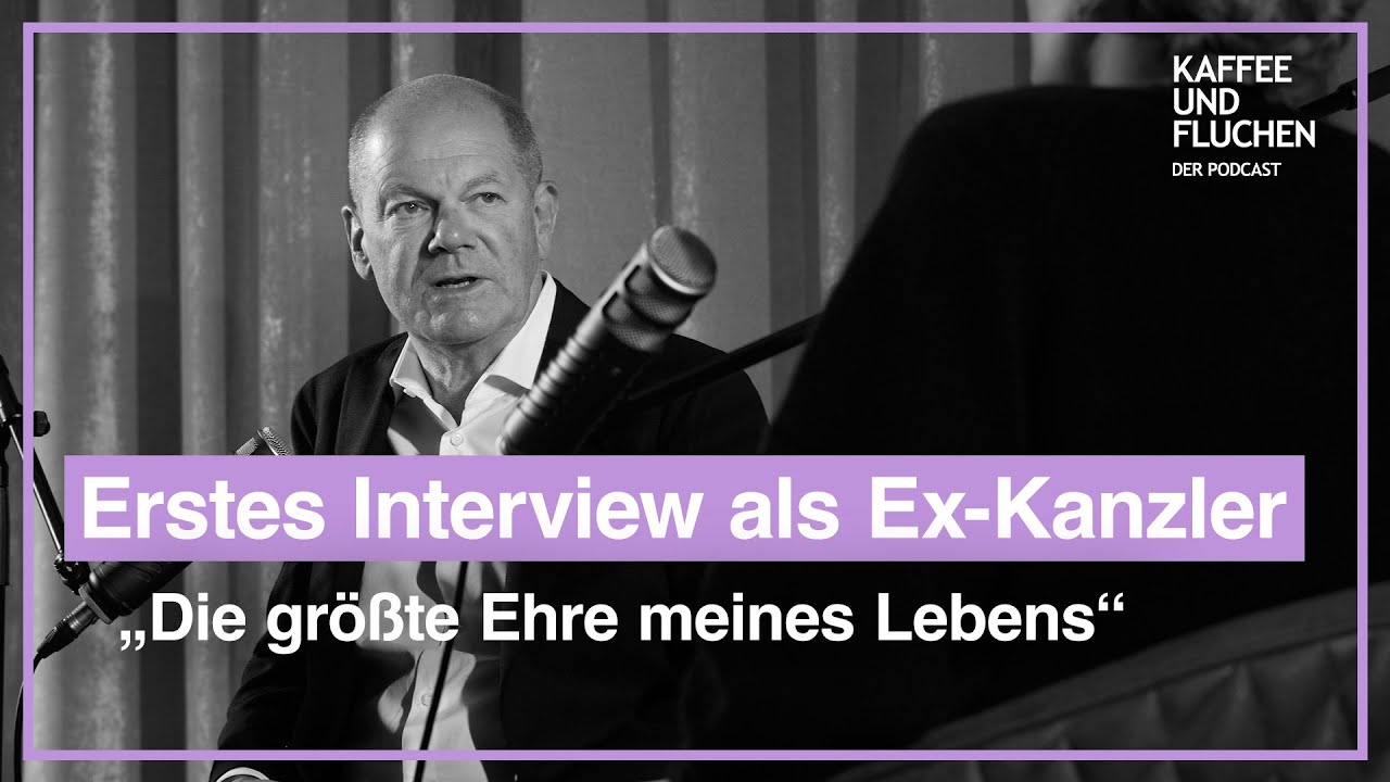 Olaf Scholz: Erstes Interview als Ex-Kanzler | Droht ein Dritter Weltkrieg? | Kaffee und Fluchen #33