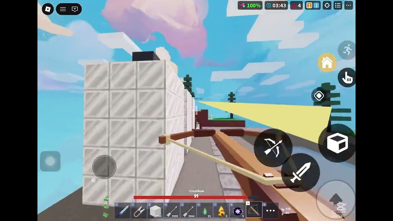 Late Gaming my friend first to 10 (Roblox Bedwars)