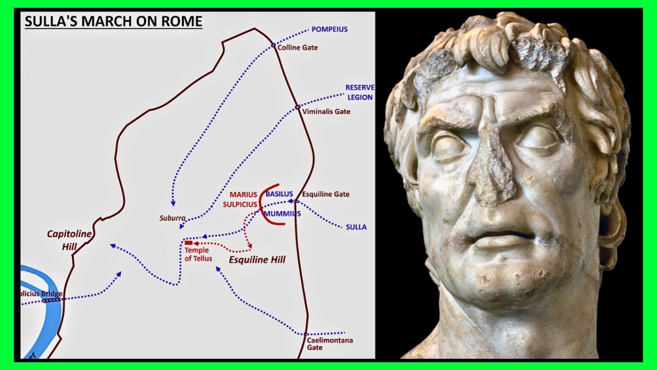 Wie Sulla Rom von Gaius Marius eroberte – 88 v. Chr.