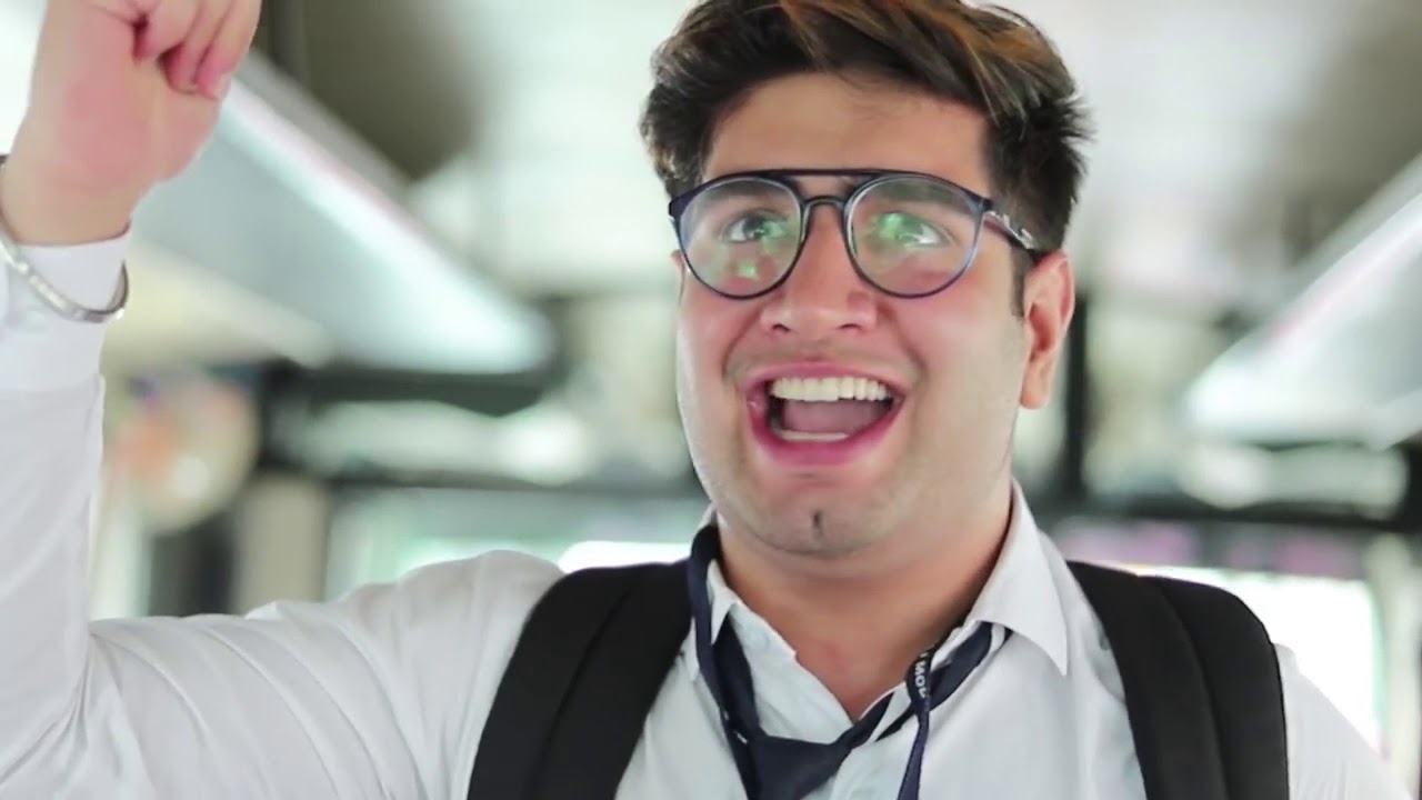 SCHOOL LIFE IN SCHOOL BUS    JaiPuru