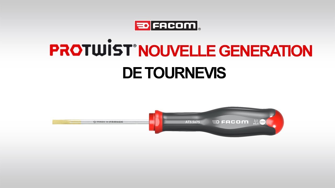 Protwist® Nouvelle Génération de Tournevis l FACOM