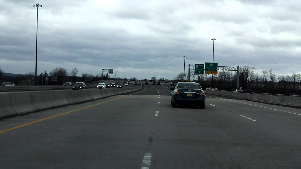 NJ 3 (US 1-9 to Garden State Parkway) westbound