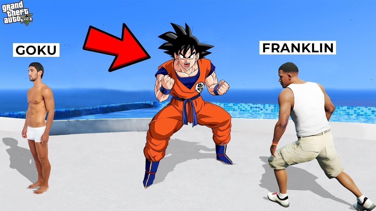 GTA 5: FRANKLIN STOLE GOKU SUIT IN GTA 5