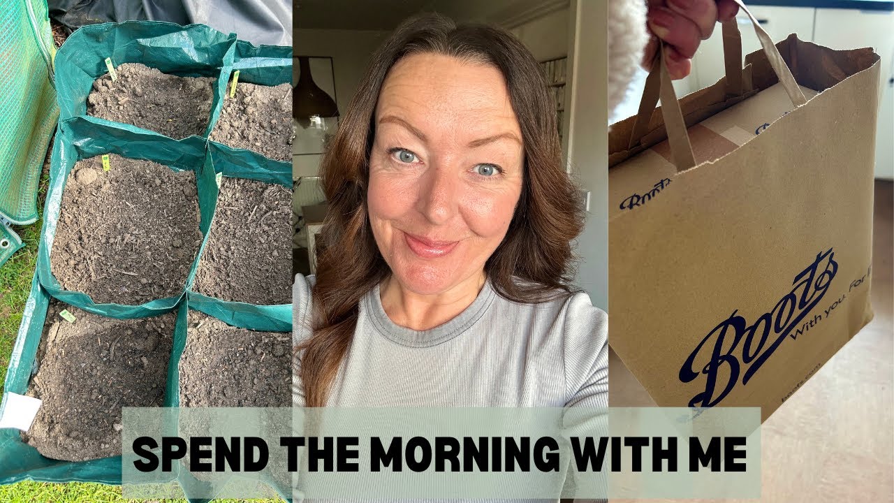 SPEND THE MORNING WITH ME - BOOTS ORDER/VEGETABLE PATCH - AD