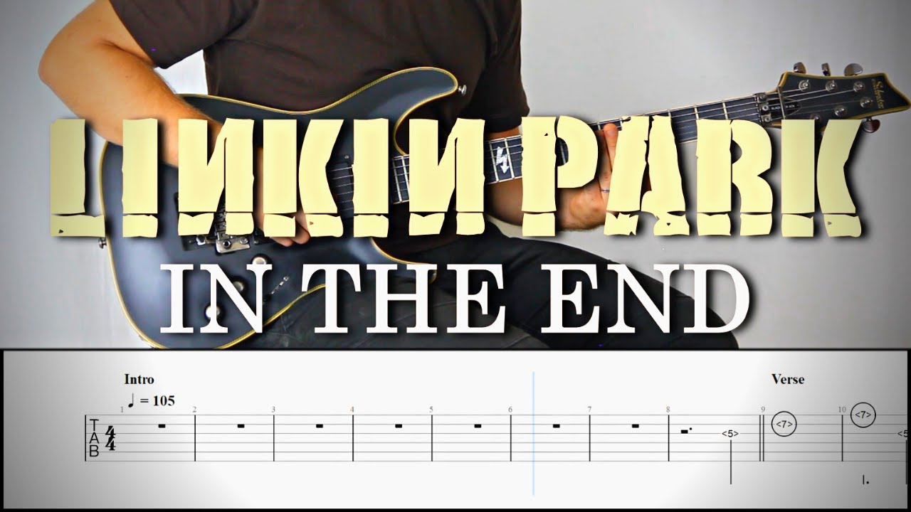 LINKIN PARK - IN THE END | Guitar Cover Tutorial (FREE TAB)