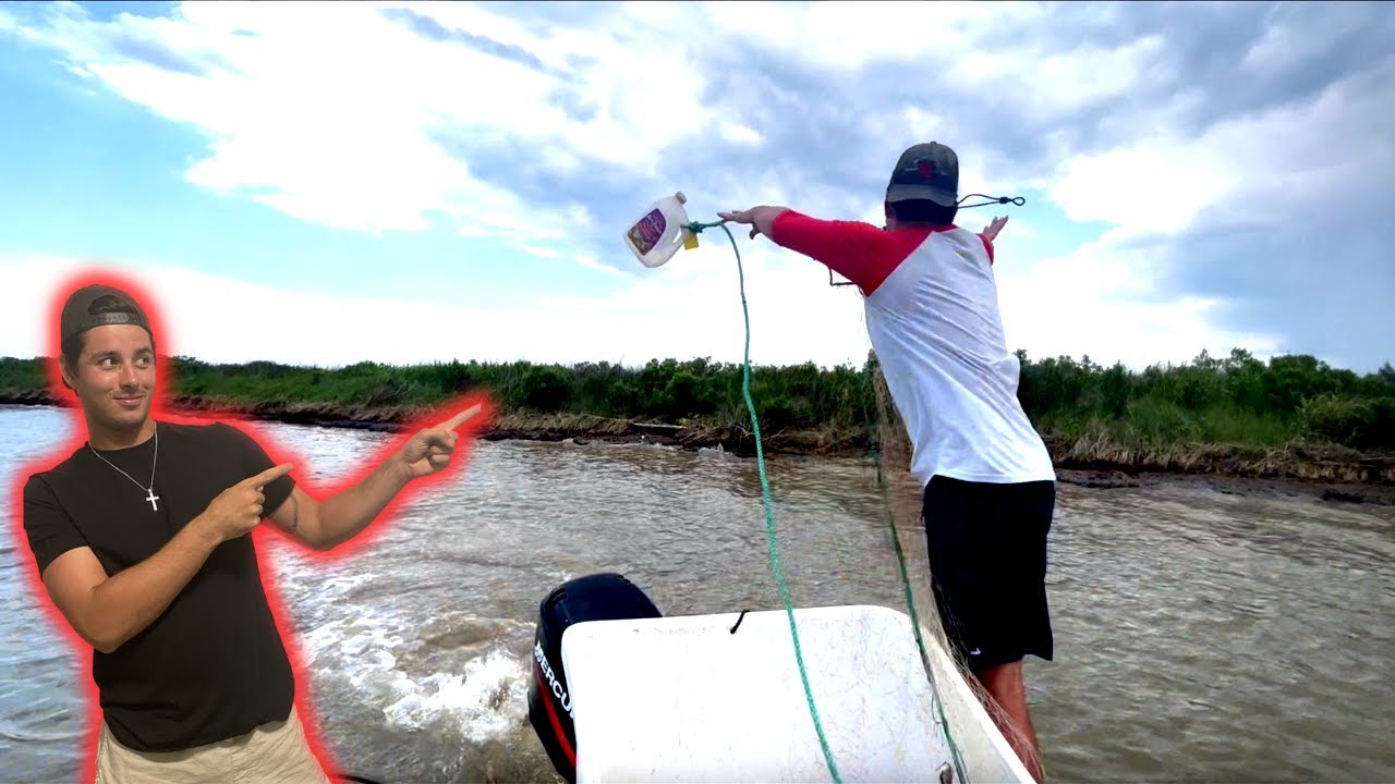 Using a 300FT NET to catch these MOUTH WATERING bait fish | Fish GIZZARD CCC