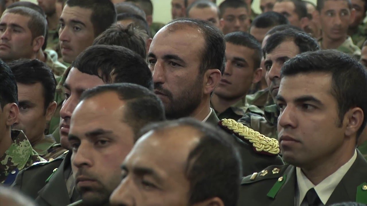 Graduation at the Afghan National Army Officers Academy