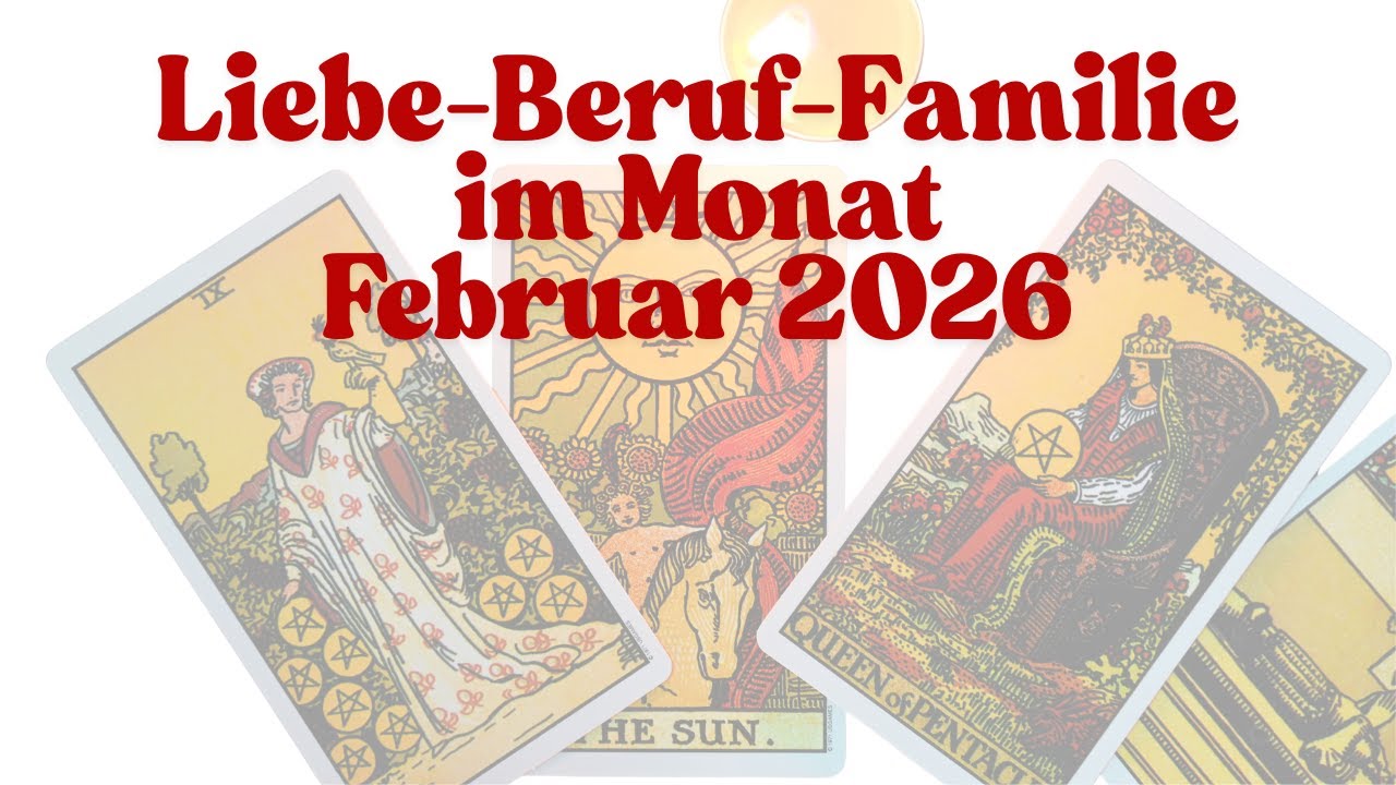 So wird der Februar 2026💝🍀