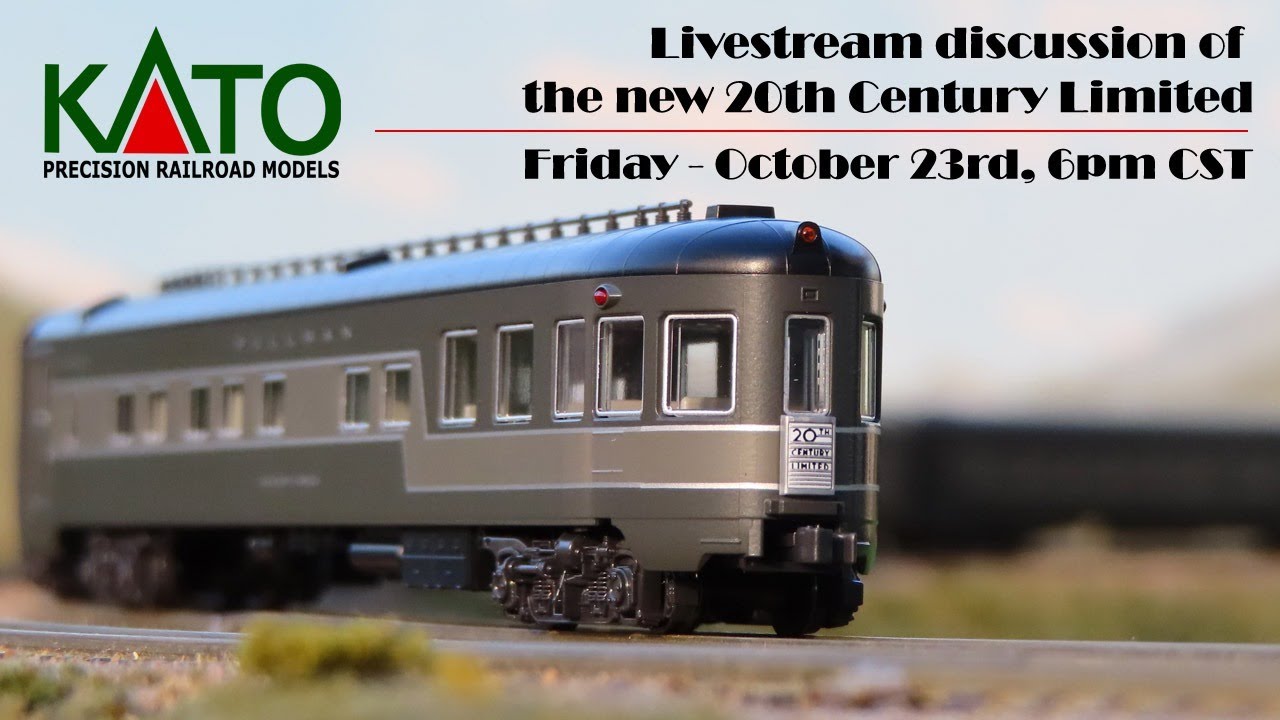 Kato USA Live! With the 20th Century Limited (feat. special guest Tony Cook)