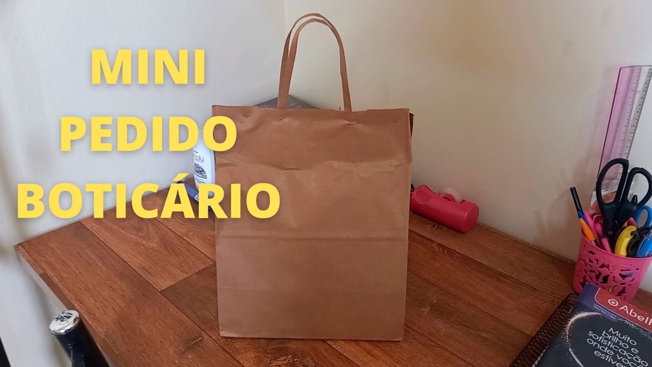 ABRINDO SACOLA O BOTICÁRIO | NEM SÓ DE PEDIDO GRANDE SE VIVE UMA CONSULTORA