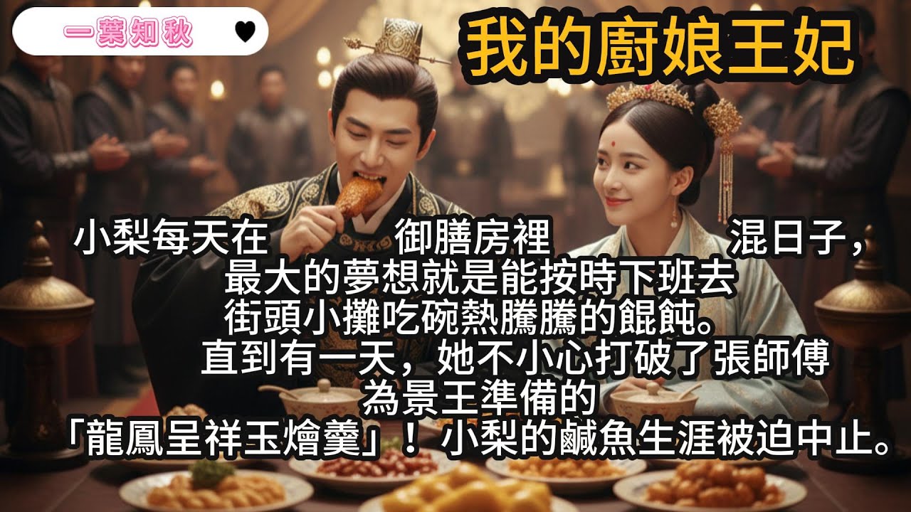 完了完了，我只是想在宮裡搞搞外送發家致富，怎麼這下不僅把自己賣給了御膳房，還要連人帶鍋賠給景王府？#言情小說 #古風小說 #小說 #霸道王爺 #爽文 #一口氣看完