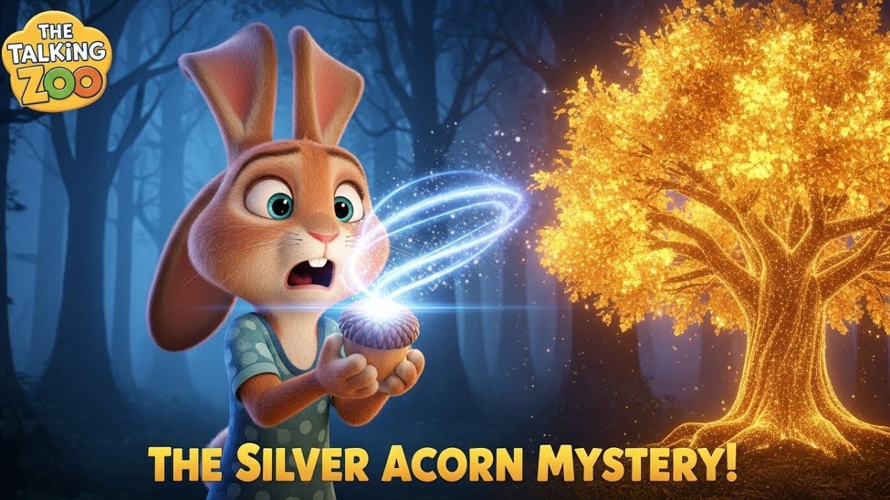 Ruby the Rabbit 🐰 & the Whispering Silver Acorn | A Magical Forest Adventure for Kids