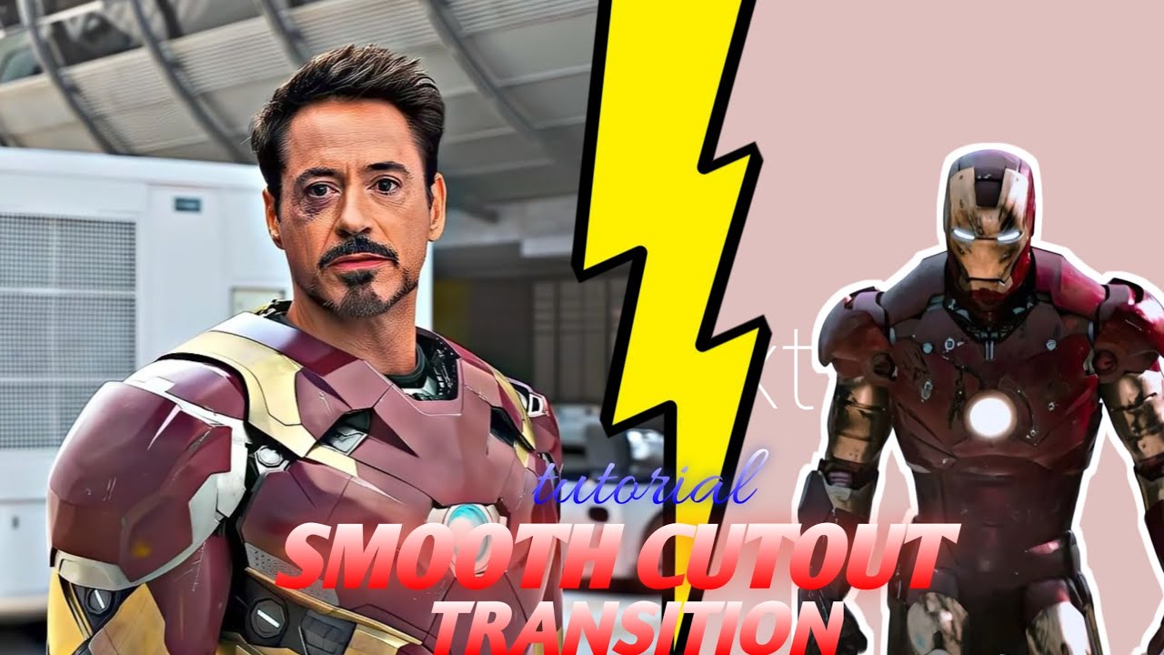 Smooth cutout transition edit in Capcut 