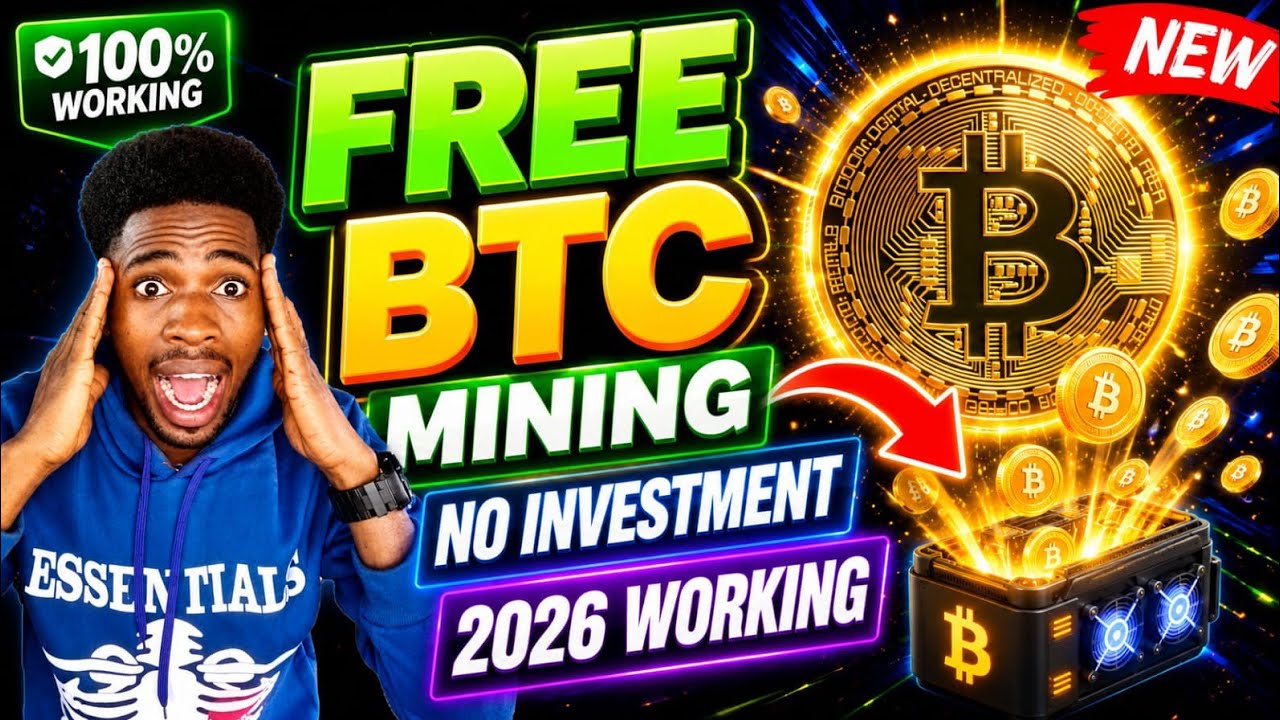 Free Bitcoin Mining Website 2026 | Mine BTC Without Investment
