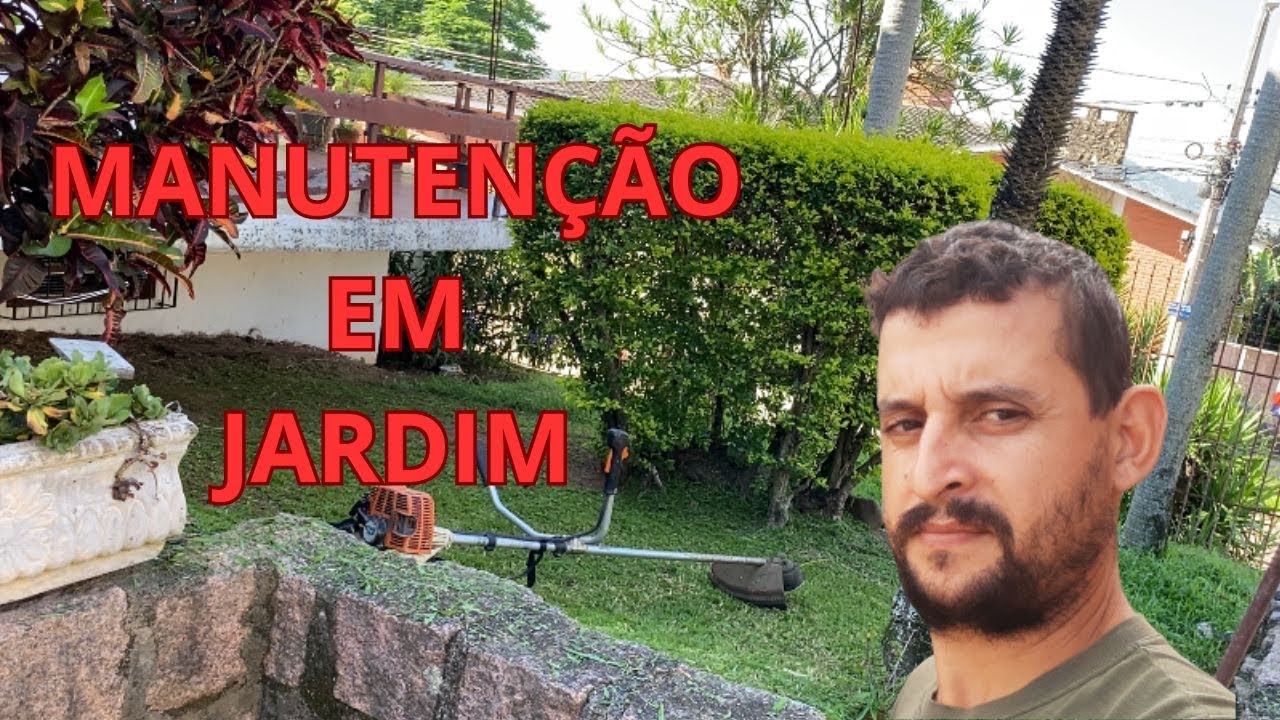 Manutenção em jardim com RSTOLENTINO jardineiro #rstolentino #jardim #jardineiro grass cutting