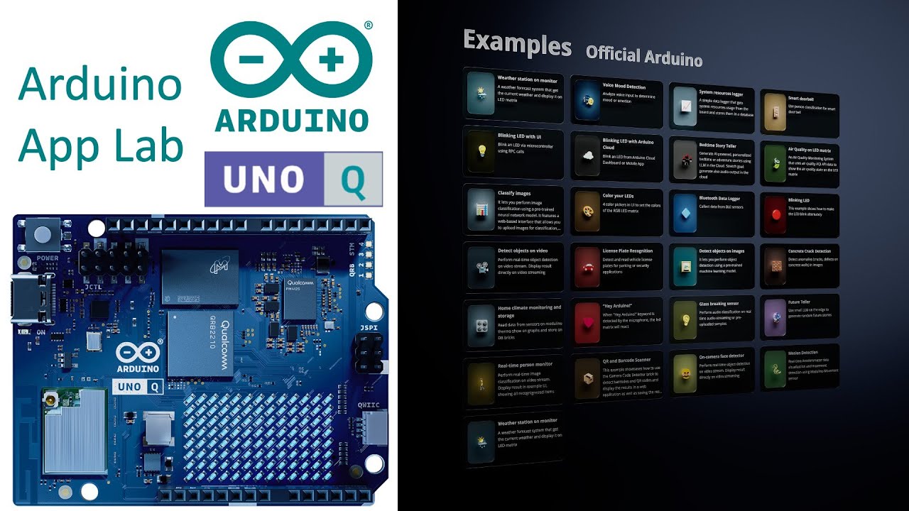 Arduino UNO Q (Ep.4) Get started with Arduino App Lab to create an app to use with the Arduino UN...