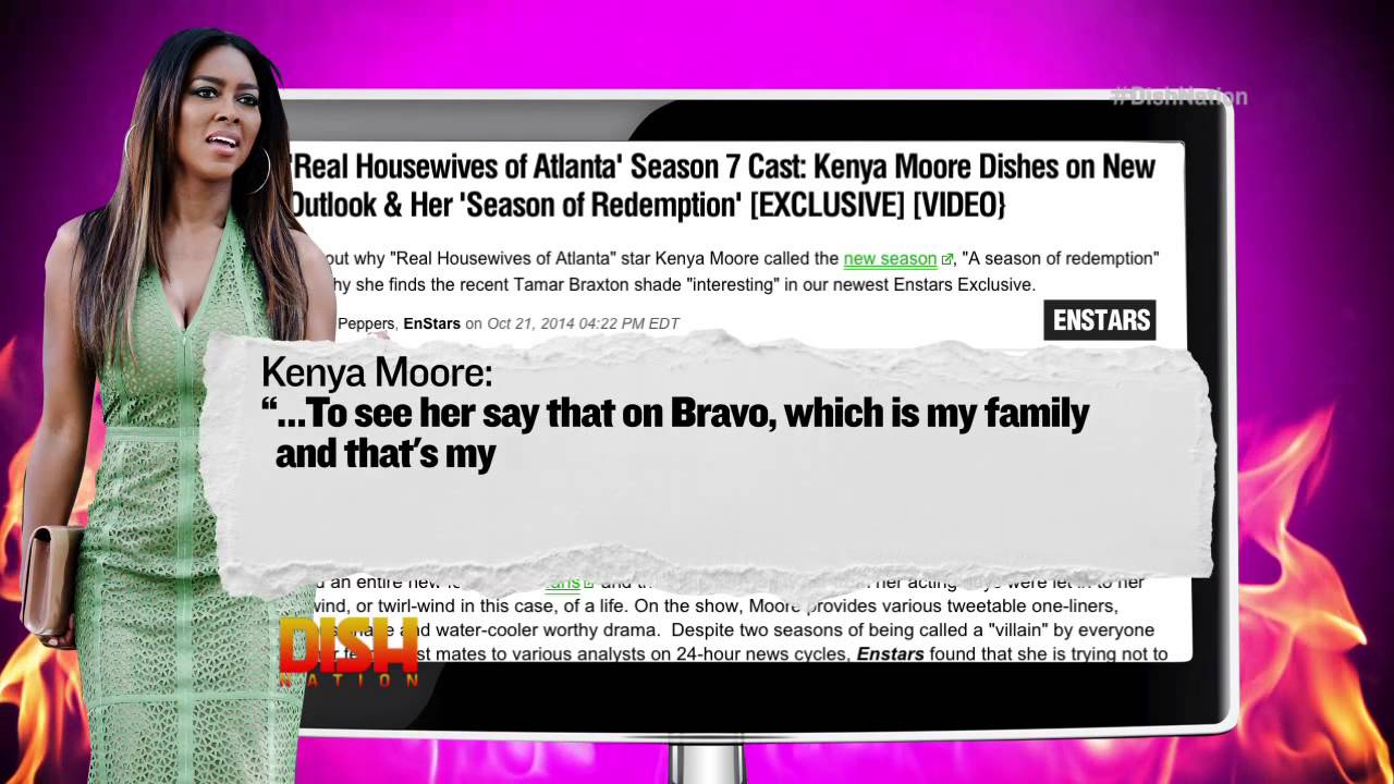 Porsha Williams Responds to Kenya Moore's Shade