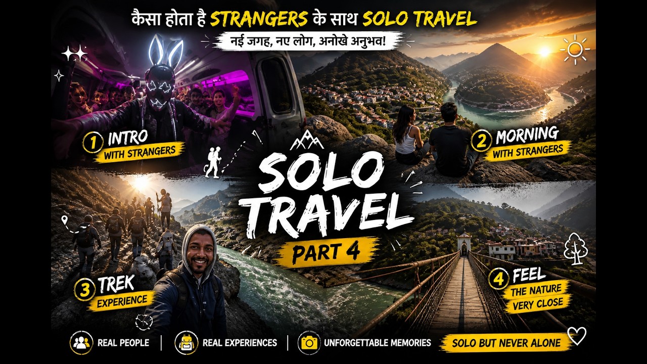 Devprayag Vlog | Solo Travel Trip | Insta X4 Cinematic Flat Video | Off Beat Travel